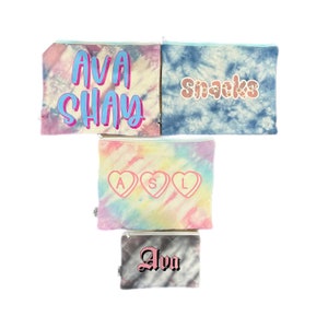 Custom Tie Dye Pouch