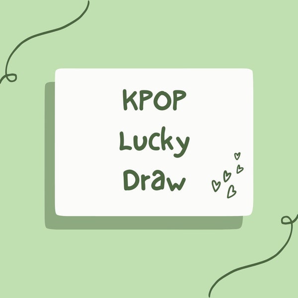 KPOP Lucky Draw 《Boy Groups》| bts, stray kids, nct, seventeen, txt, enhypen, the boyz, ateez