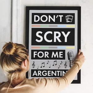 MTG Wall Art, Don&#39;t Scry For Me Argentina, Instant Download, MTG Gift, Magic The Gathering, Printable Art