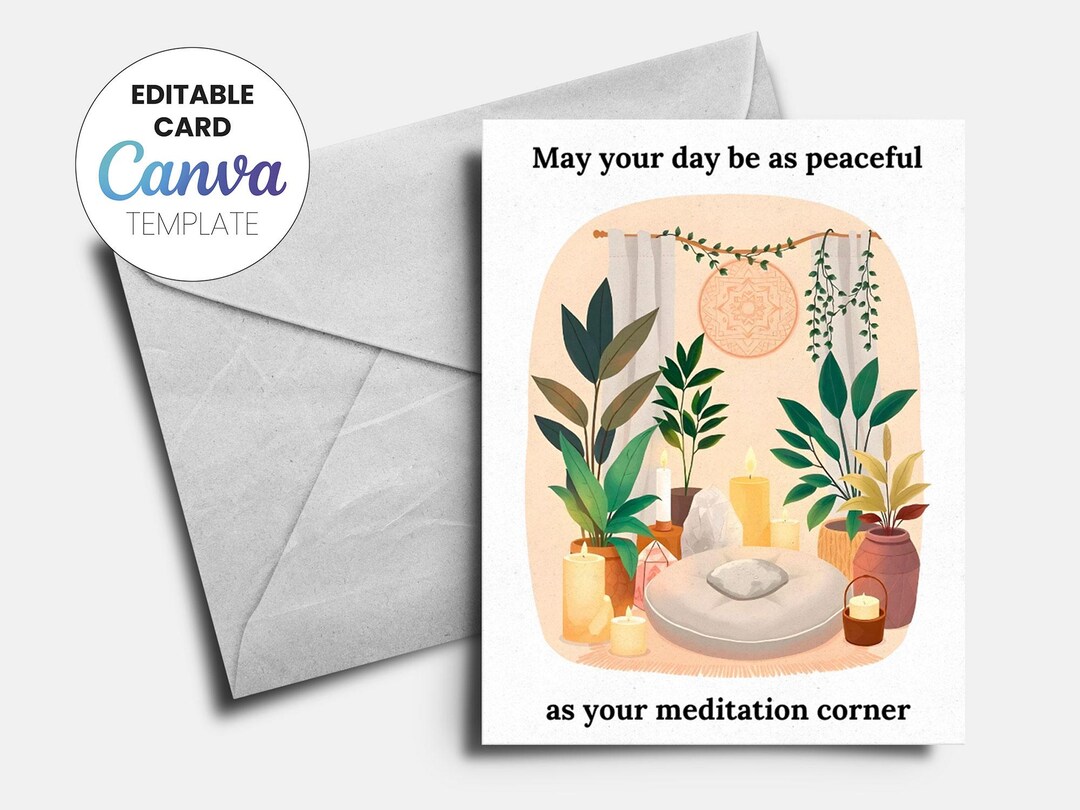 Editable Spiritual Card Template Printable Spiritual Gifts Instant ...