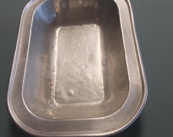 Vintage aluminium baking tin, Strong-Lite brand 23x 17 x 4.5cm