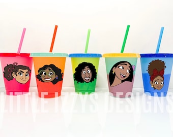 Encanto Character Kids Cup – Personalized Color Changing 16 oz Cold Cup
