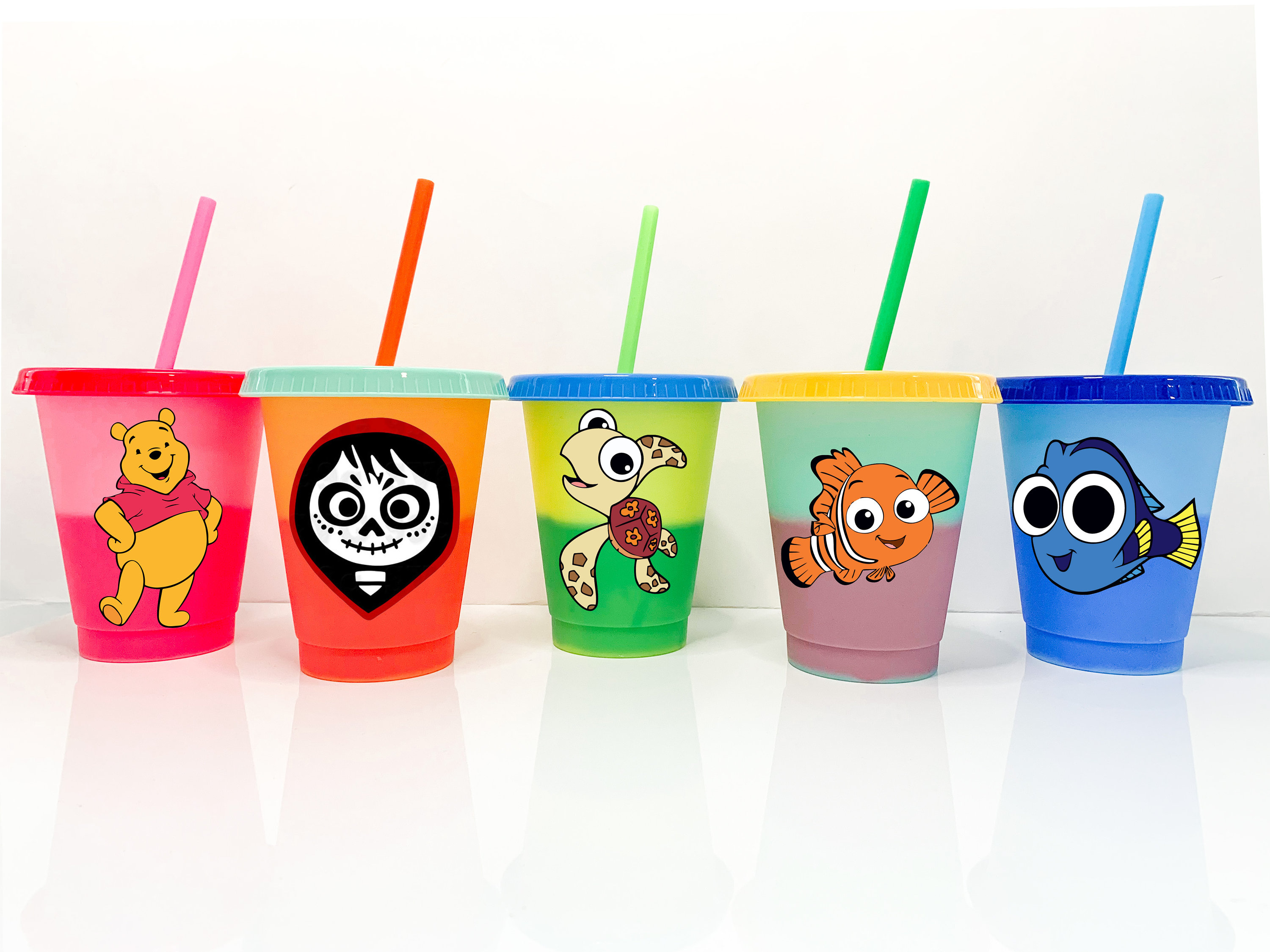 Color Changing Grande Cup Disney Kids Cup Custom Kids Cup Etsy