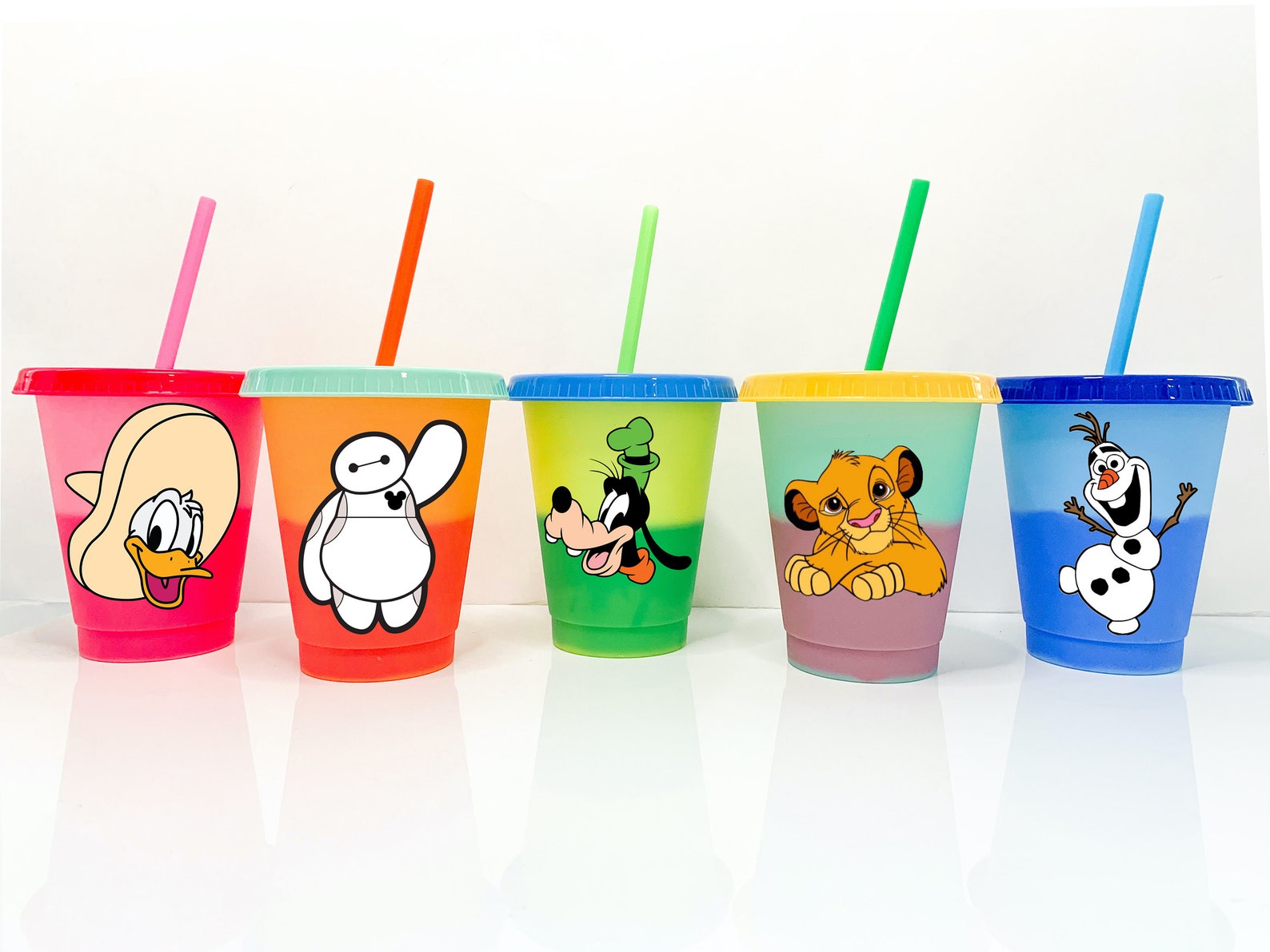 Color Changing Grande Cup Disney Kids Cup Custom Kids Cup Etsy