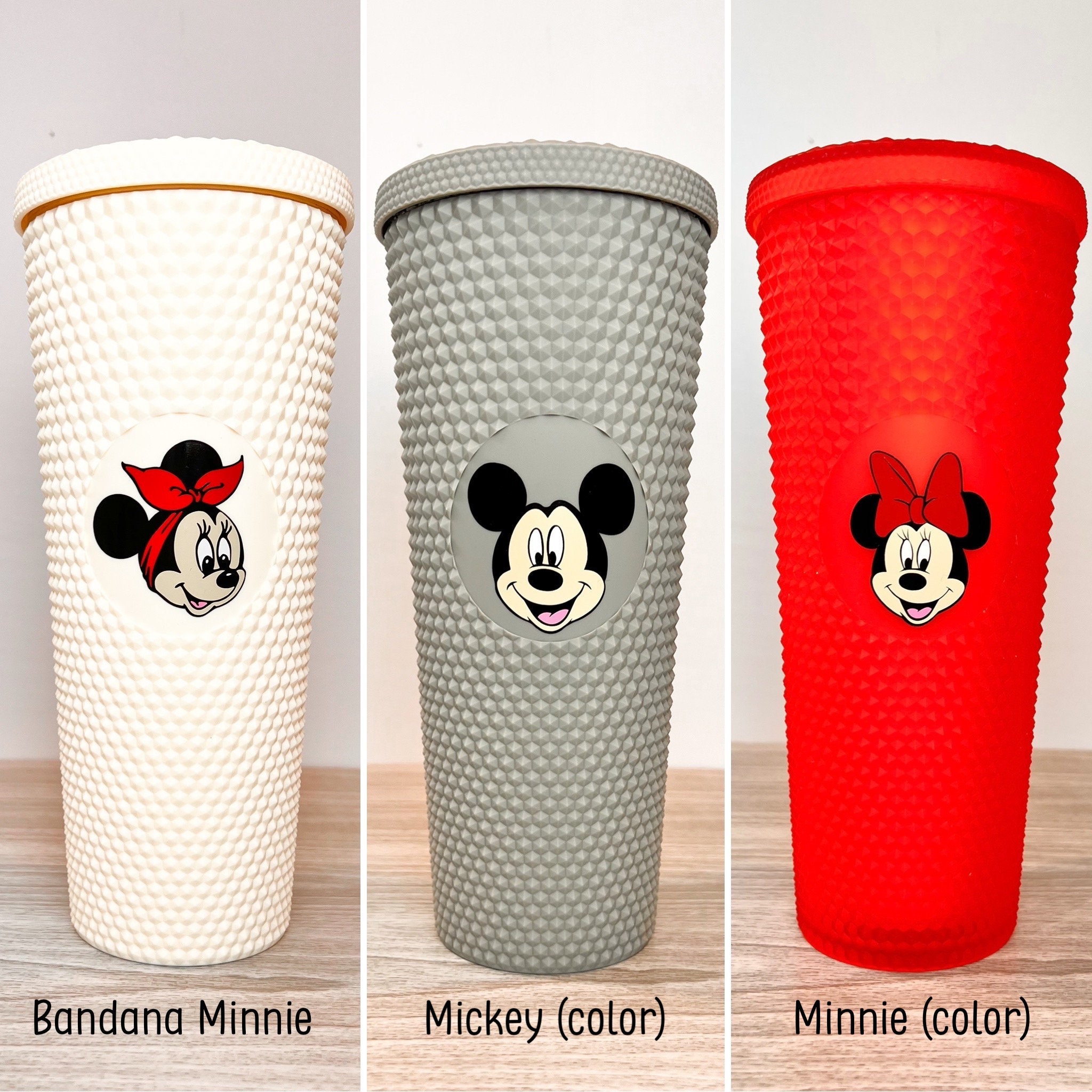 Minnie Starbucks Tumbler with Personalized Name up the side - PERMANEN –  Candy Wrapper Store