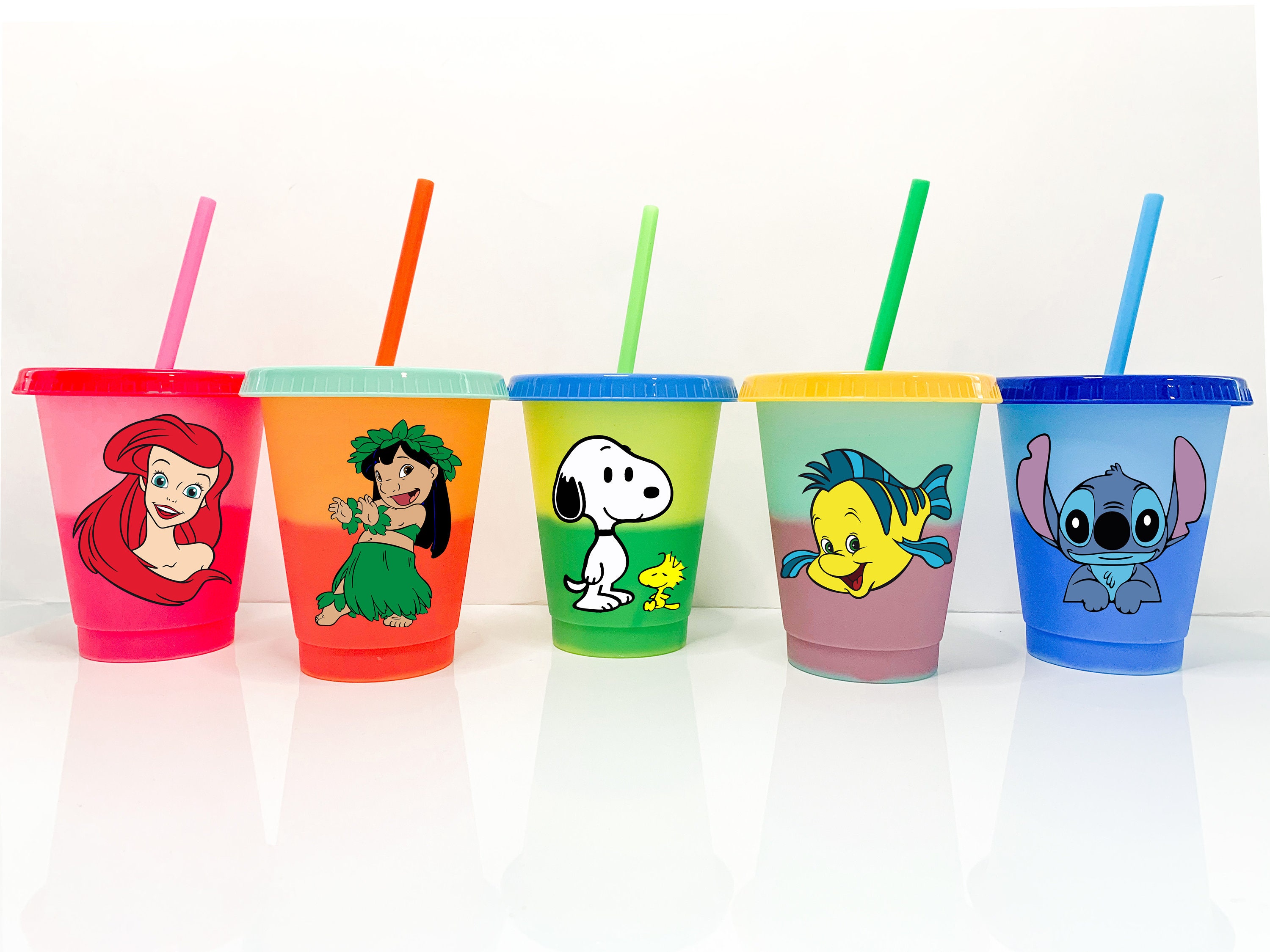 Color Changing Grande Cup Disney Kids Cup Custom Kids Cup Etsy
