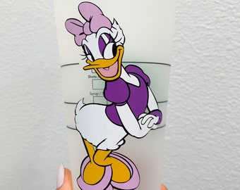 Daisy Duck Starbucks Tumbler Cup - Custom cold cup, Disney cup - Daisy Cup - Daisy Tumbler - Disney Daisy - Daisy Gift