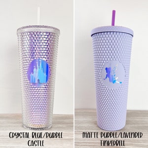 Studded Starbucks Tumblers, Starbucks Tumbler, 24 oz. Studded Tumbler, Studded Cup, Disney Cup, Starbucks Cup, Glow in the Dark, Disney Cups image 7