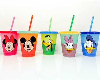 Color Changing Grande Cup - Disney Kids Cup - Custom Kids Cup - Color Changing Cup - Kids Tumbler - Disney Cup - Toddler Cup - Grande Cup