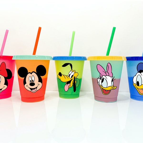 Color Changing Grande Cup - Disney Kids Cup - Custom Kids Cup - Color Changing Cup - Kids Tumbler - Disney Cup - Toddler Cup - Grande Cup