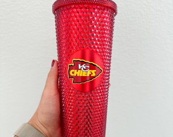 Kansas City Chiefs Studded Cup, 24 oz. Tumbler