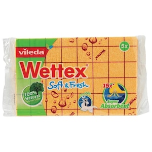 The Original Wettex Soft & Fresh, Peach or Blue - made in Sweden, ships from the US