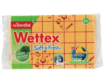 The Original Wettex Soft & Fresh, Peach or Blue - made in Sweden, ships from the US