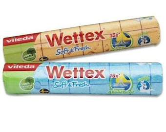 The Original Wettex Soft & Fresh (1 roll) - made in Sweden, ships from the US