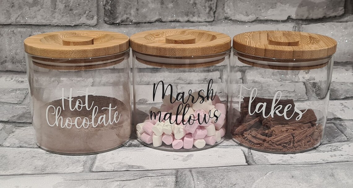 Hot Chocolate Stationcocoa Storage Setchocolate Making Etsy UK