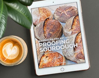 Sourdough Proofing Journal. Make better bread! Bakers Schedules + Recipe. Printable Planner Feeding Tracker Logbook. Digital Download eBook