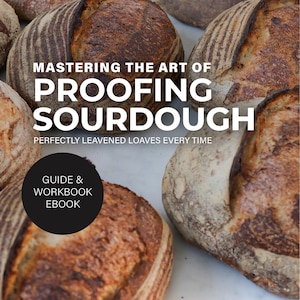 Sourdough Proofing Journal. Make better bread! Bakers Schedules + Recipe. Printable Planner Feeding Tracker Logbook. Digital Download eBook