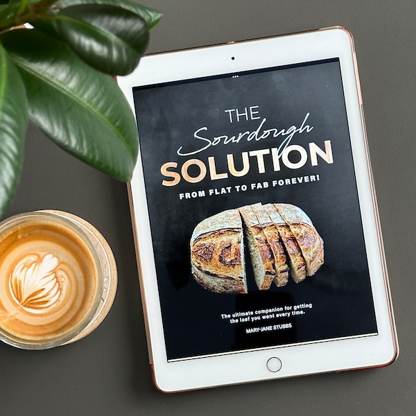 Sourdough Beginners & Ultimate Troubleshooting Guide Fix Flat Sourdough Bread 5-Star Sourdough Bread Recipe Digital Download Printable eBook