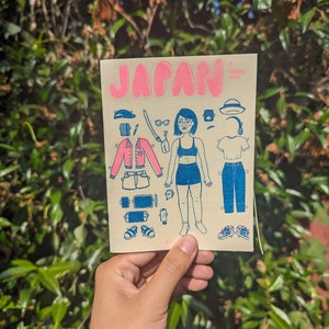 Japan Travel Risograph Zine