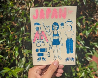 Japan Travel Risograph Zine