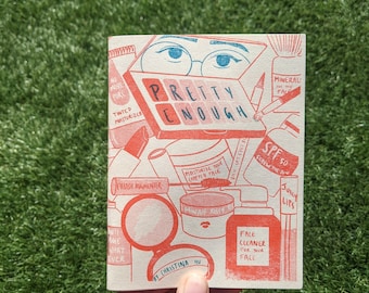 Pretty Enough Risograph Zine