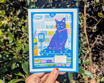 The Empress | Blank Greeting Card 4.25"x5.5"