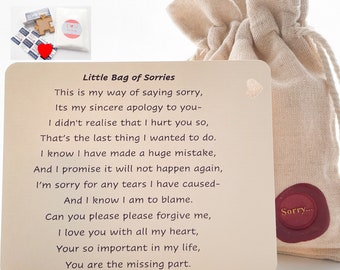 Apology Gift For Him Etsy