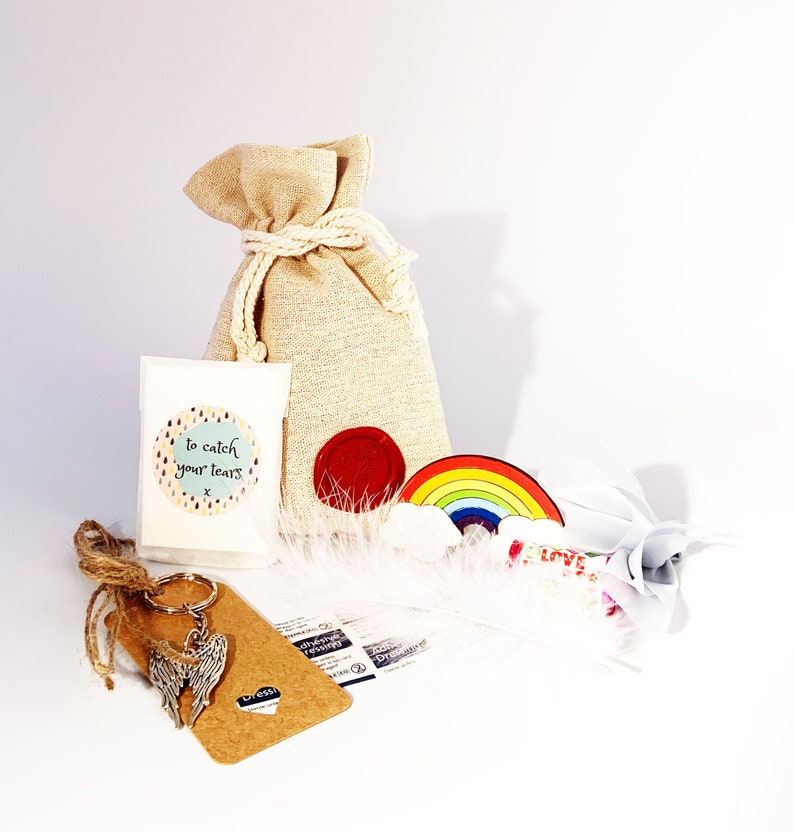 Little bag of Love Sympathy little bag of love words of Etsy