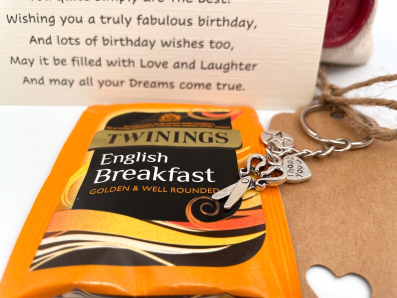 Hairdresser Birthday Gift Happy Birthday To My Hairdresser Hairdresser Key Ring Gift For Hairdresser Thank You Hairdresser Party Favors Games Paper Party Supplies