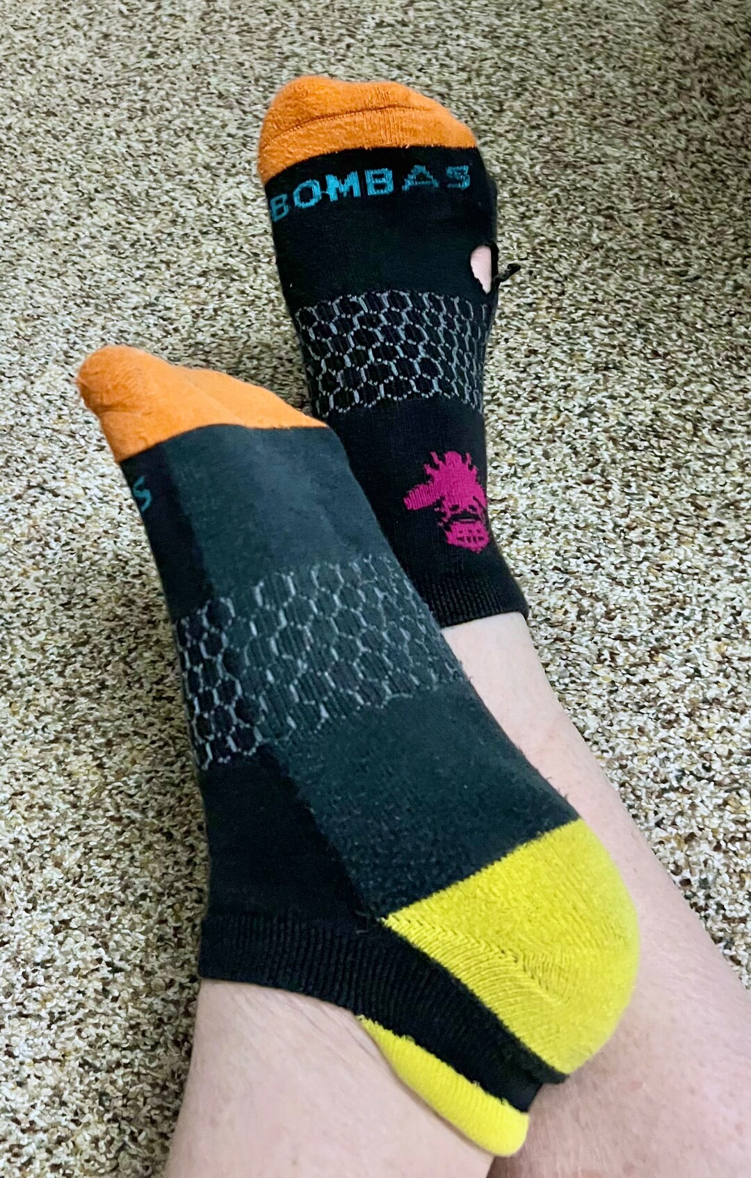 Bombas Socks Used Unwashed With Wear Holes Etsy