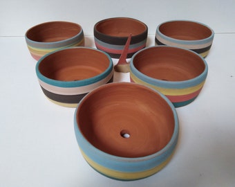 Pots en terre cuite pour plantes