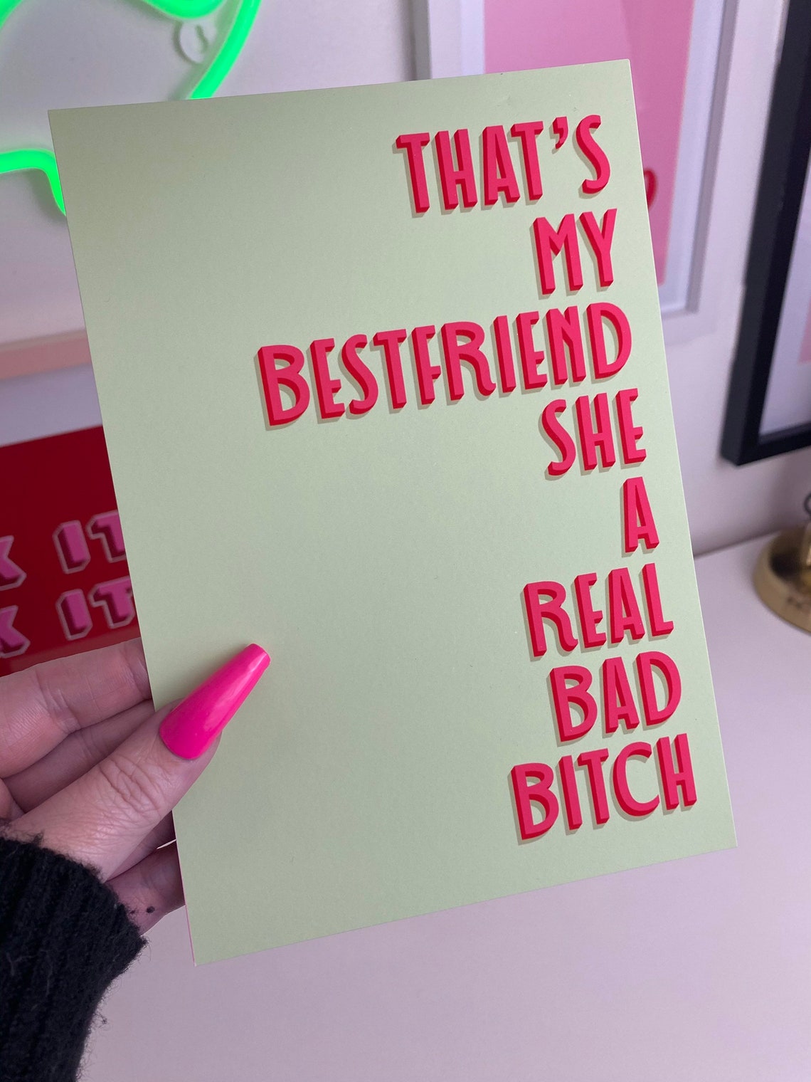 That's My Bestfriend She A Real Bad Thats My Best Friend She A Real Bad B Doja Cat Sweetie | Etsy