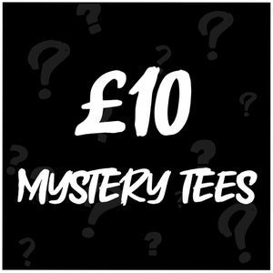 Mystery Tees Lucky dip random limited edition unisex mens womens T-shirt