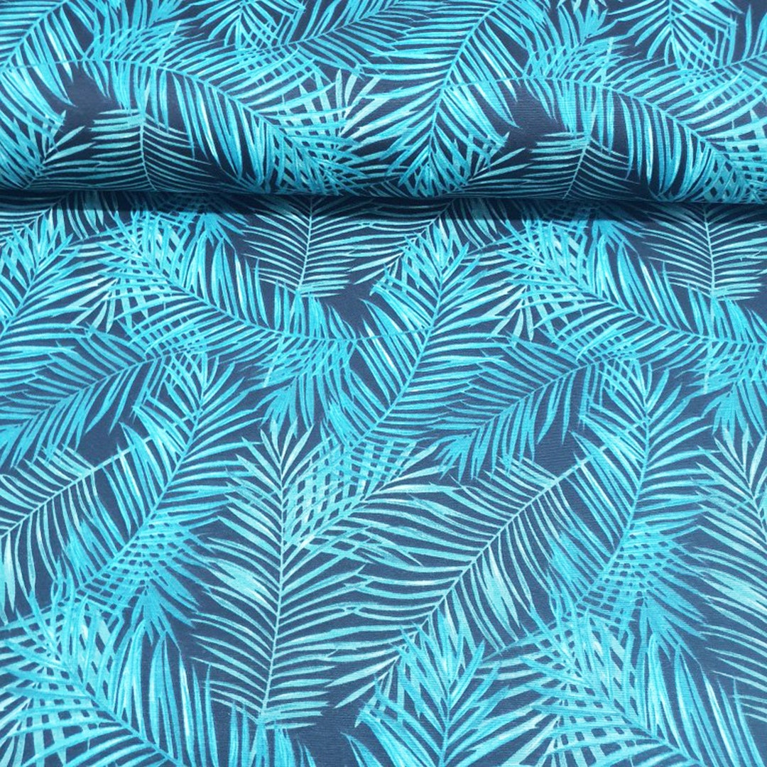 Leaf Fabric Canvas Fabric Leaf Pattern Fabric by the Yard Etsy