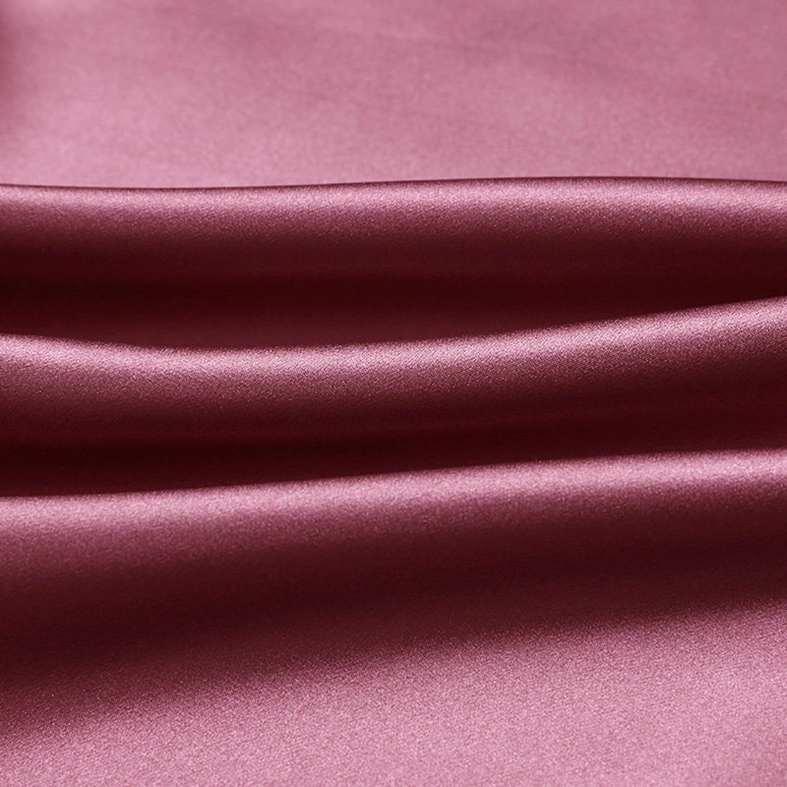 Pure Color Silk Silver Red Fabric Stretch Silk Satin Designer Fabric by ...