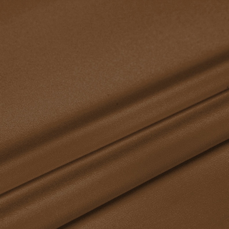 Pure silk light brown fabric 100/% Silk Crepe de Chine fabric Width 44 inch