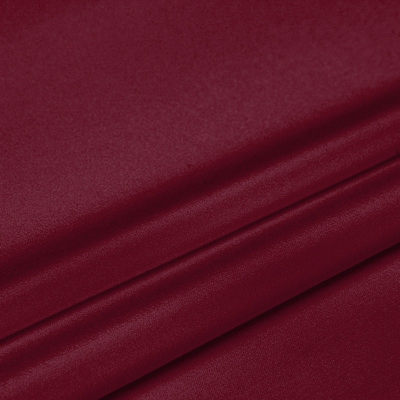 Pure Silk Red Wine Color Fabric 100 Silk Crepe De Chine Etsy