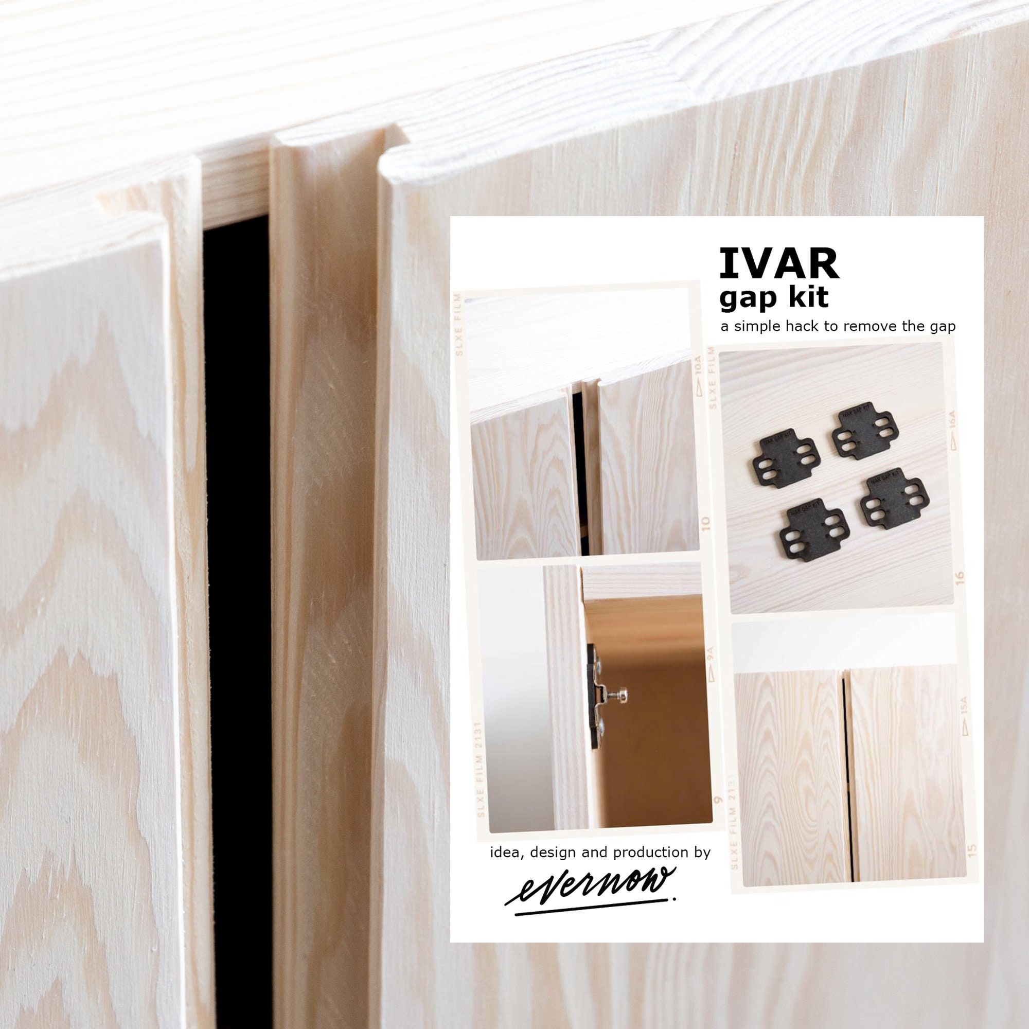 Ivar Gap Kit, Ikea Ivar Cabinet Door Gap Fillers