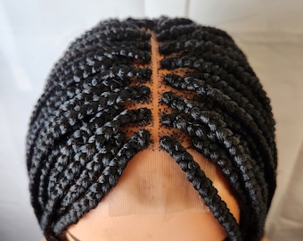 Handmade Daisy Box Braid Wig: 26 Inch African Braided Wig
