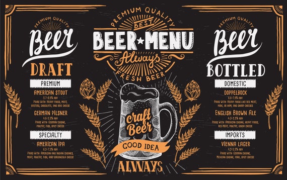 Buy Craft Beer Bar Wallpaper Cafe Bistro Peel and Stick Wall Online in India - Etsy Buy Craft Beer Bar Wallpaper Cafe Bistro Peel and Stick Wall Online in India - Etsy