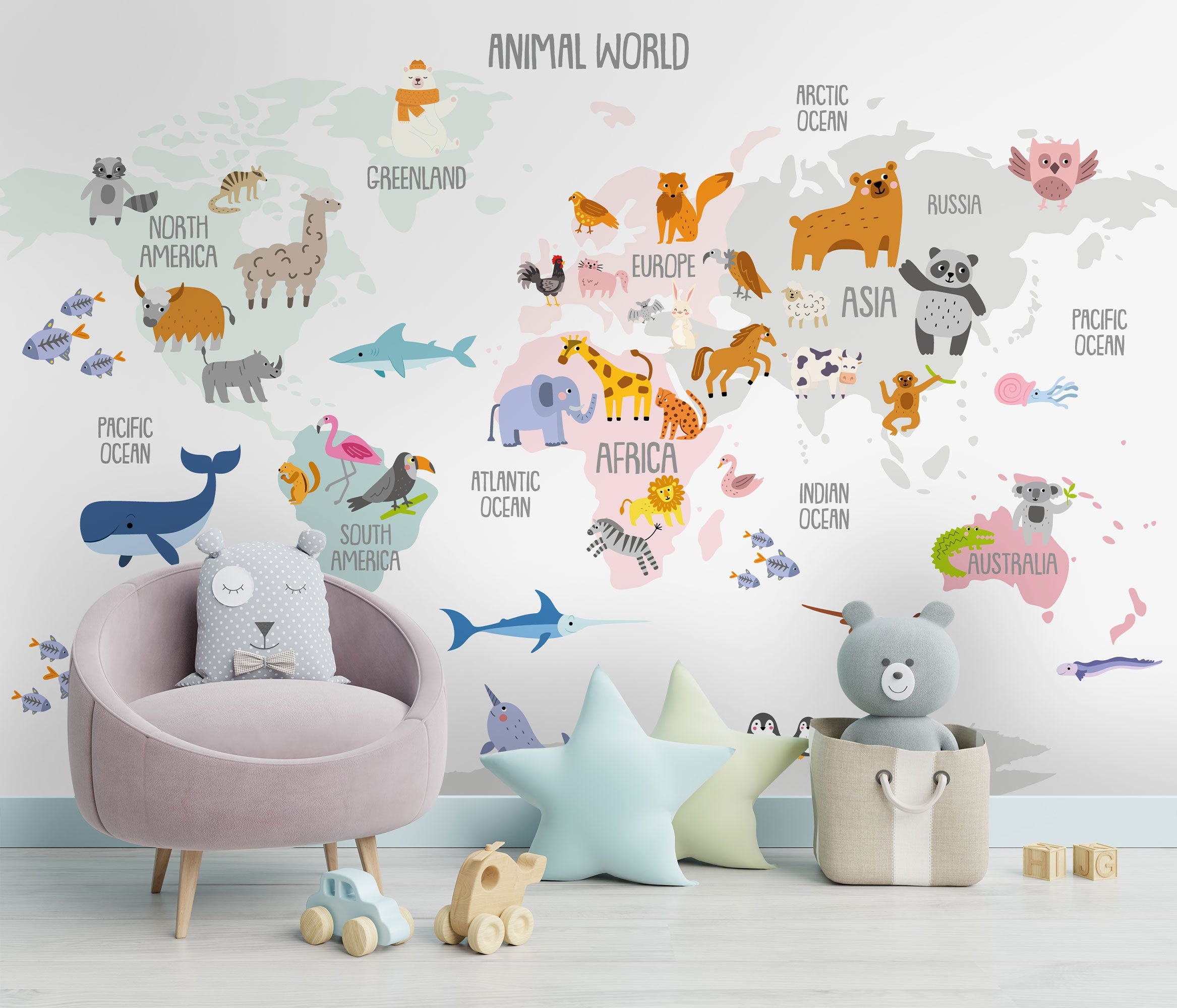 Kids Removable Wallpaper: Shop Online | Walls By Me