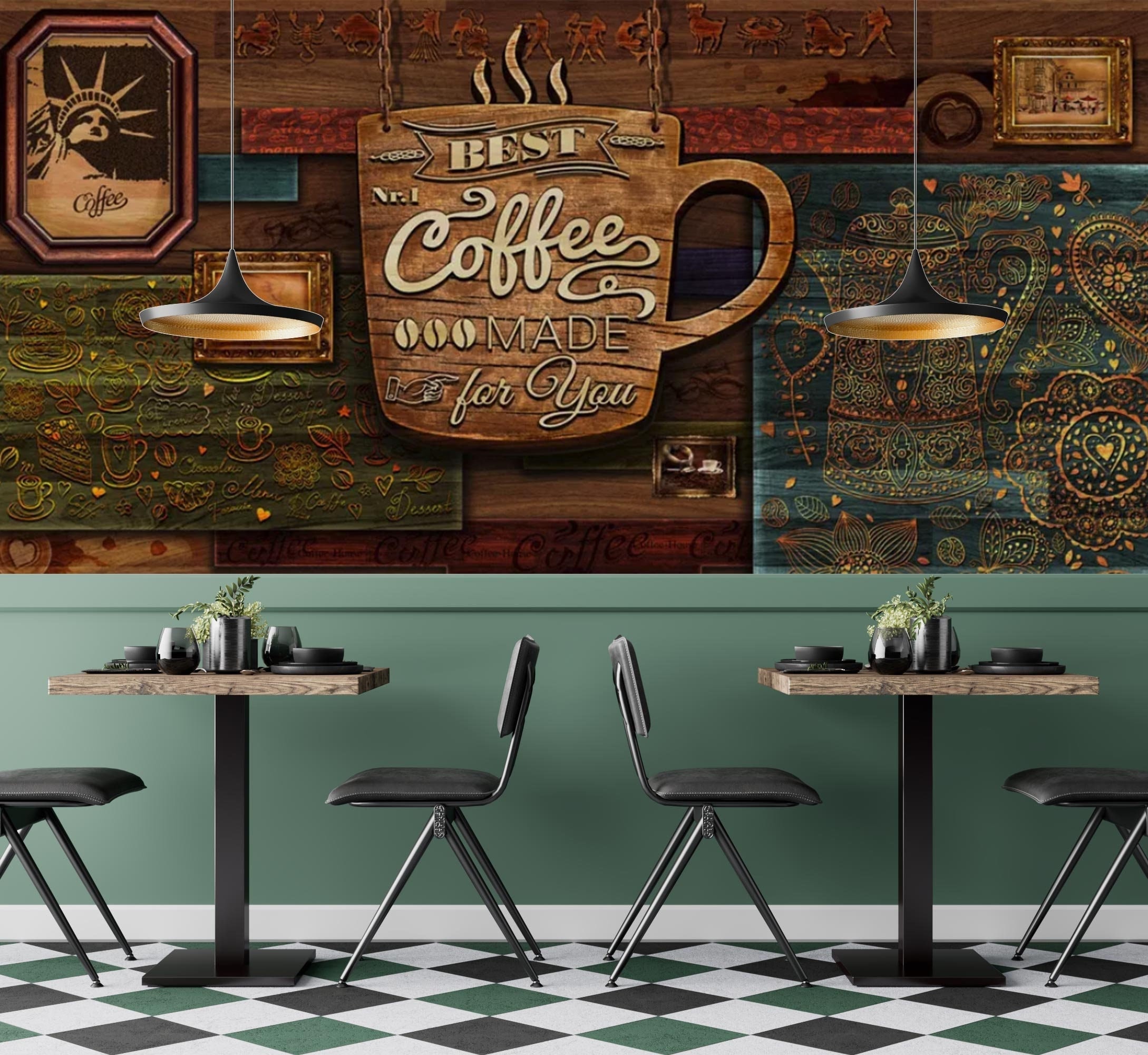 Stampa Su Tela 'A Hunter's Prayer' - Quadro Vintage Per Parete, Decorazione Da Interno Per Casa, Cucina, Caffè - Pronto Da Appendere