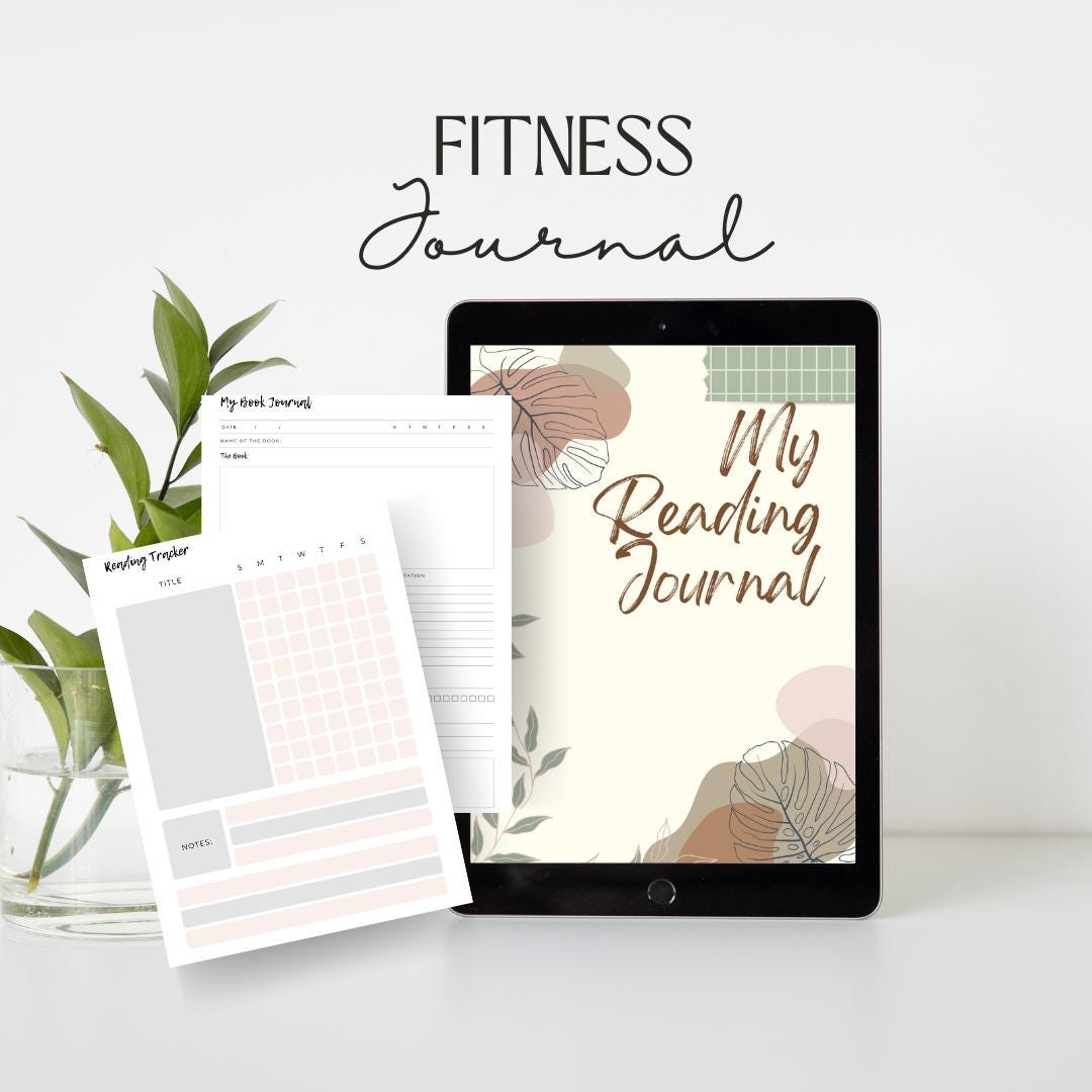 Comprehensive Book Reading Journal: Track Reading Goals - Etsy