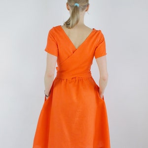 Leinenkleid/ Leinenkleid/ Leinenkleid / Leinen