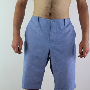 Made to order/ Linen shorts for men with side pockets/ Men's shorts/ Pants for men/ Casual shorts/ Linen men's trousers image 3