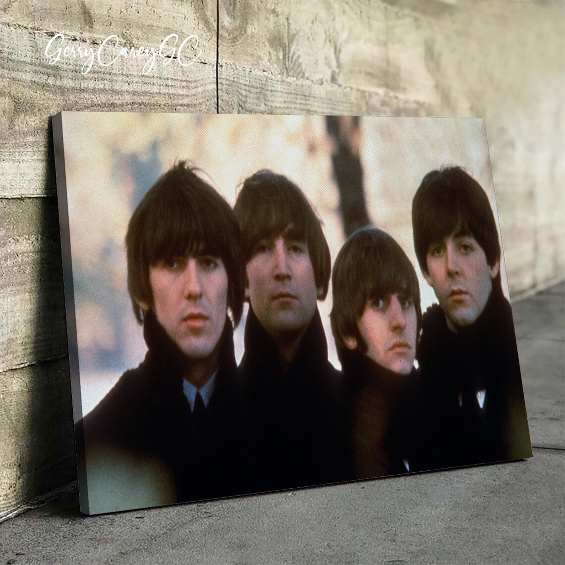 The Beatles Band Music Canvas Wall Art Decor Music Room Etsy