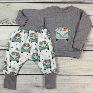 Super cool baby set “Bulli” size. 62/68 to 92/98