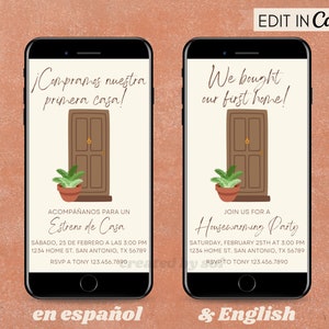 Housewarming Party Invitation, Estreno de Casa Invite