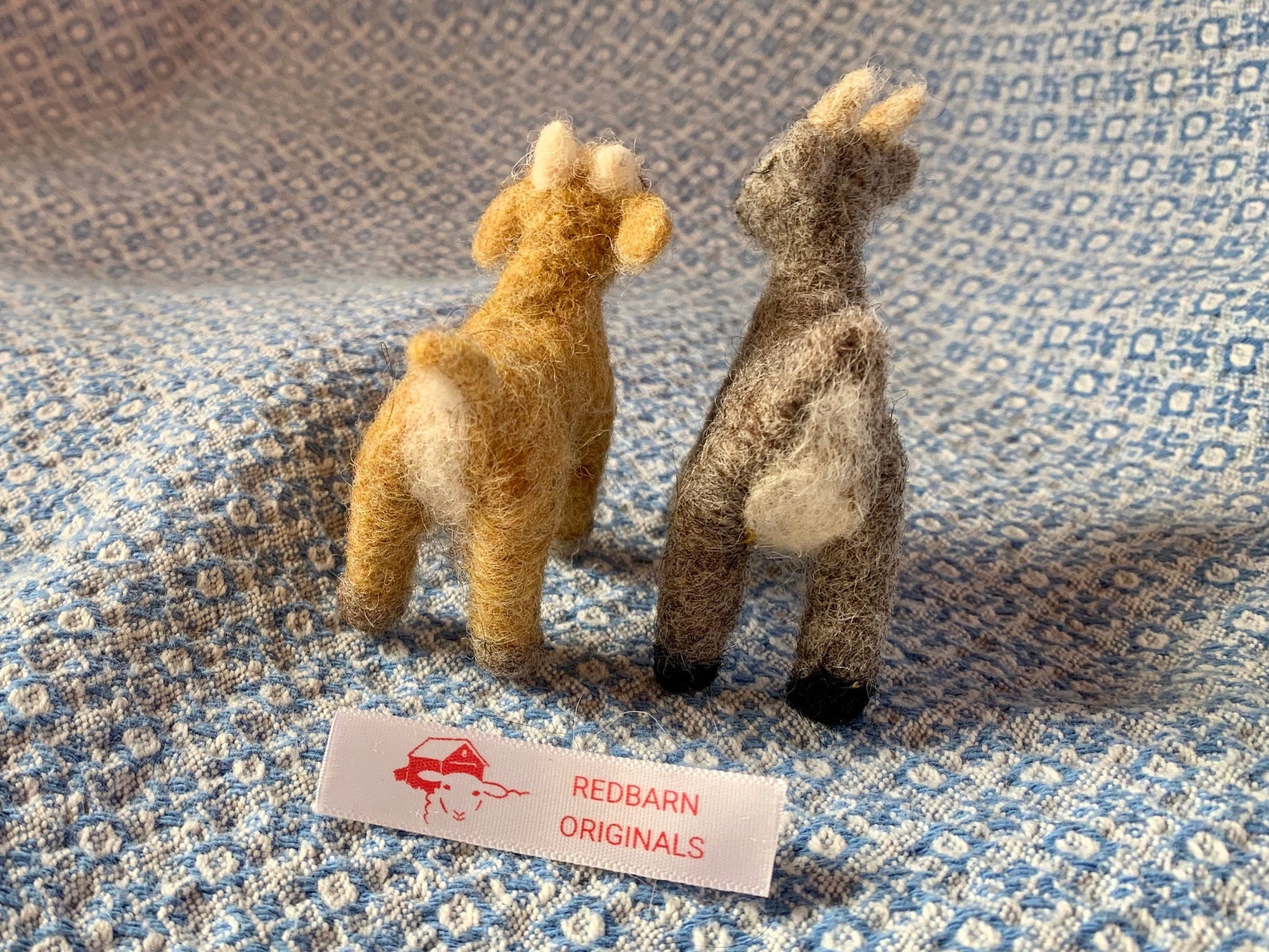 Kit Needle Felted Goat Kit Farm Craft Kit Fiber Art Needle Etsy