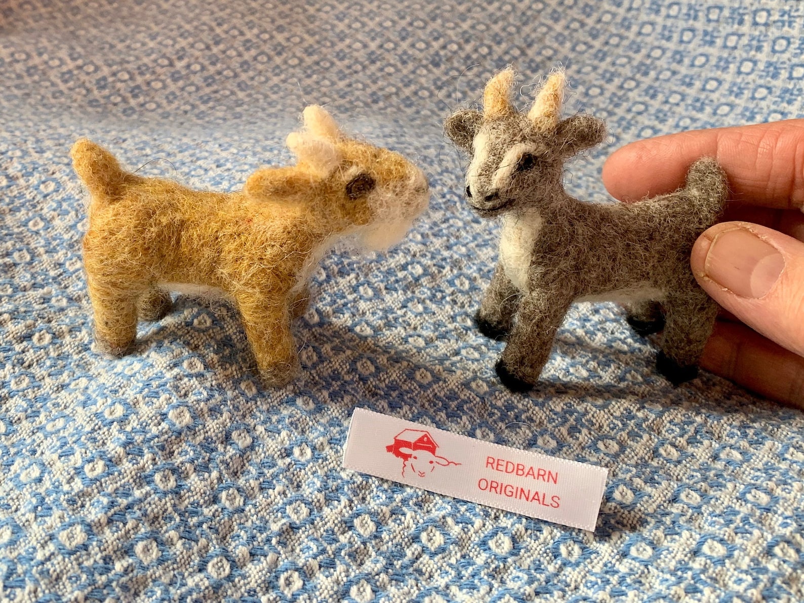 Kit Needle Felted Goat Kit Farm Craft Kit Fiber Art Needle Etsy